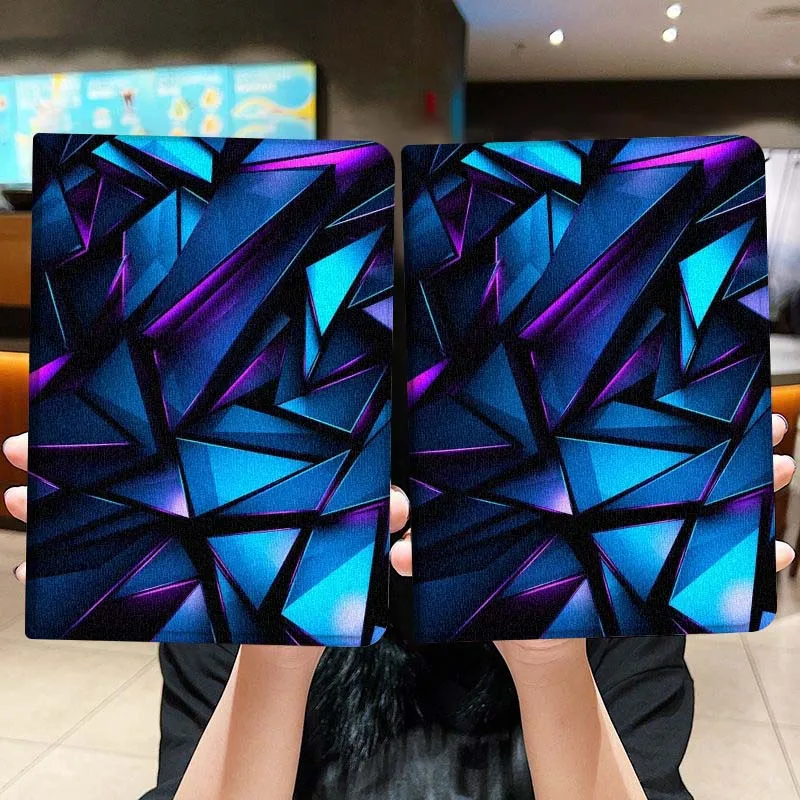 Arte de textura de línea geométrica para Samsung Galaxy Tab A A7 A8 A9 A11 S6 S11 10,1 10,4 10,5 pulgadas Lite Plus funda para tableta - imagen 2
