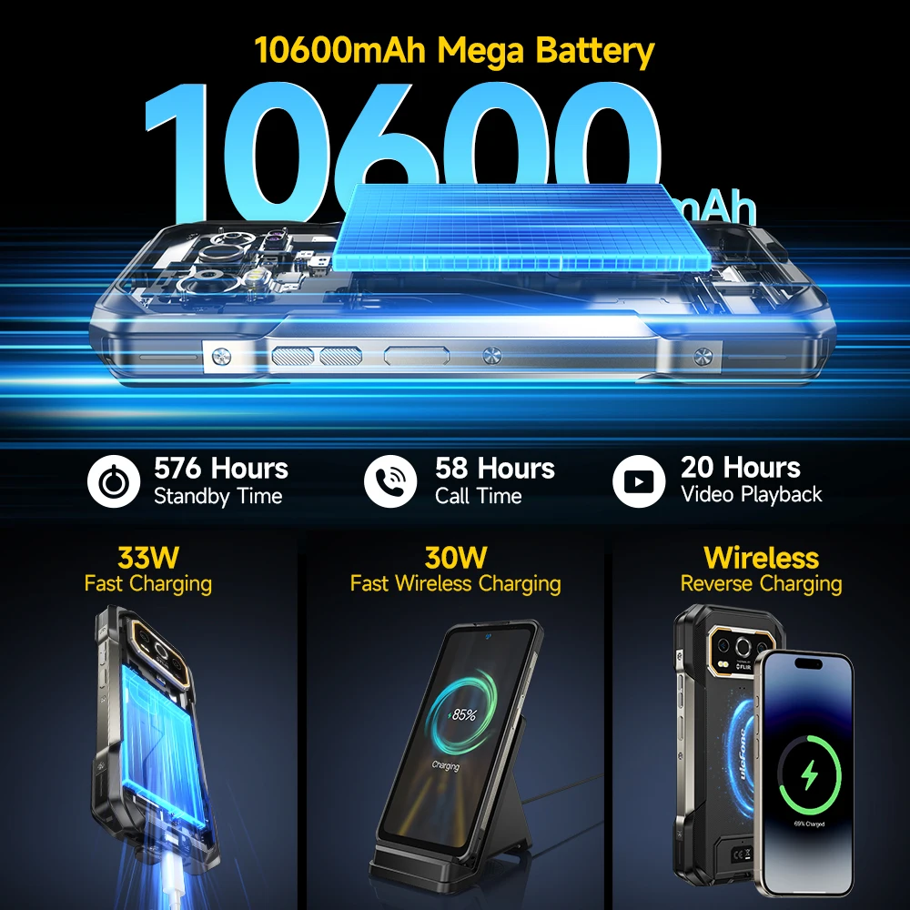 Ulefone Armor 27T Pro 5G Teléfono resistente con cámara térmica FLIR - imagen 5