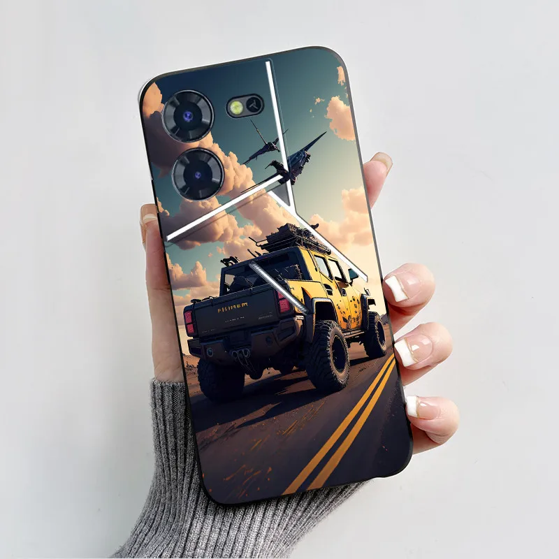 Para Tecno Pova 5 Pro funda a prueba de golpes negro Wukong fundas de teléfono para Tecno Pova 5 funda trasera de silicona Pova5 Pro Fundas de parachoques - imagen 5