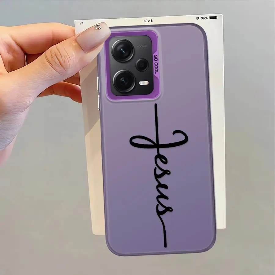 Funda trasera de teléfono para Xiaomi Redmi 9T A1 A2 Plus A5 13C 10C 9C K60 14C 12C Cool Cross Pattern - imagen 5