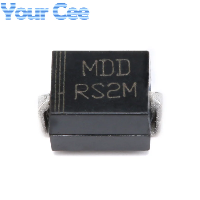 100 Uds RS2M ES2G ES2D SMB (DO-214AA) 2A SMD diodo de recuperación rápida