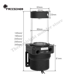 FREEZEMOD Kit de Refrigeración Líquida AIO PWM para PC