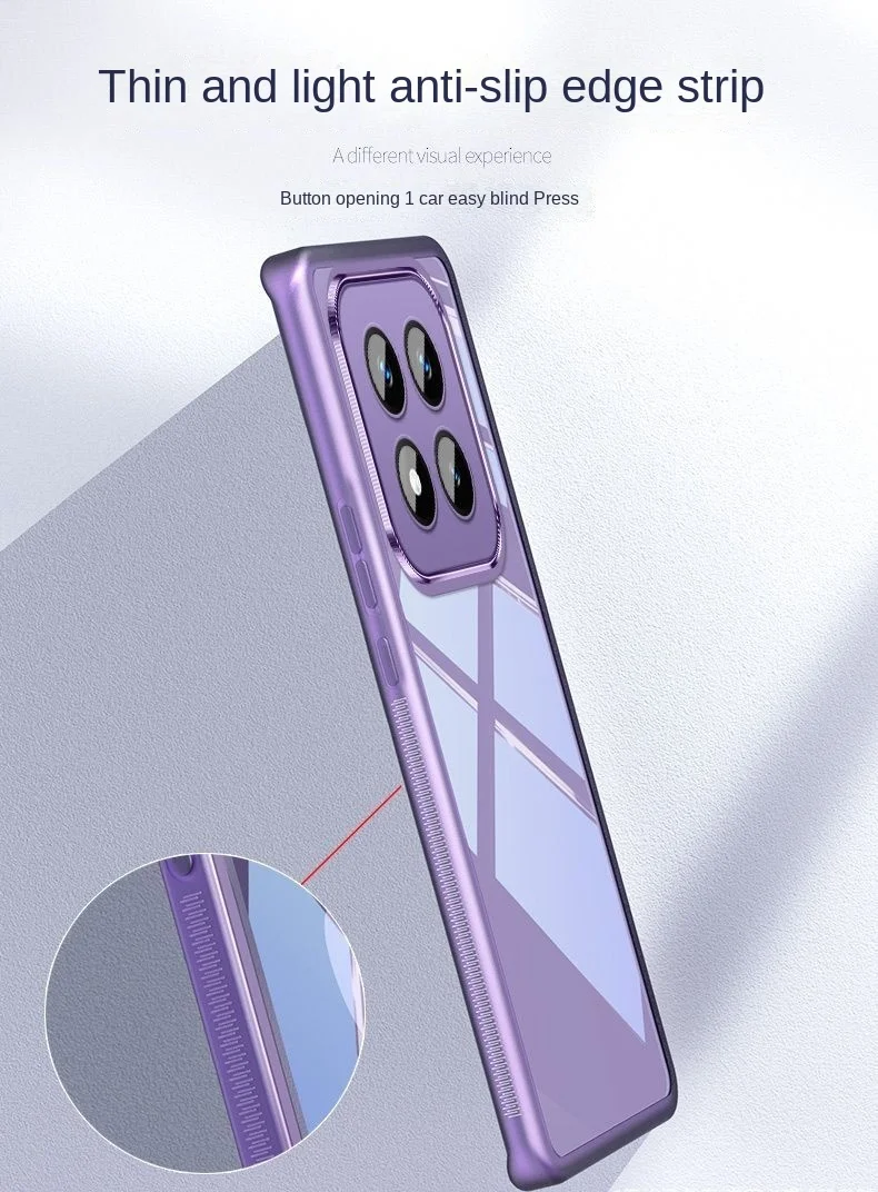 Para Xiaomi POCO X7 Pro funda suave TPU transparente protección de lente contraportada funda de teléfono para xiaomi POCO X7 X7Pro cubierta completa - imagen 4