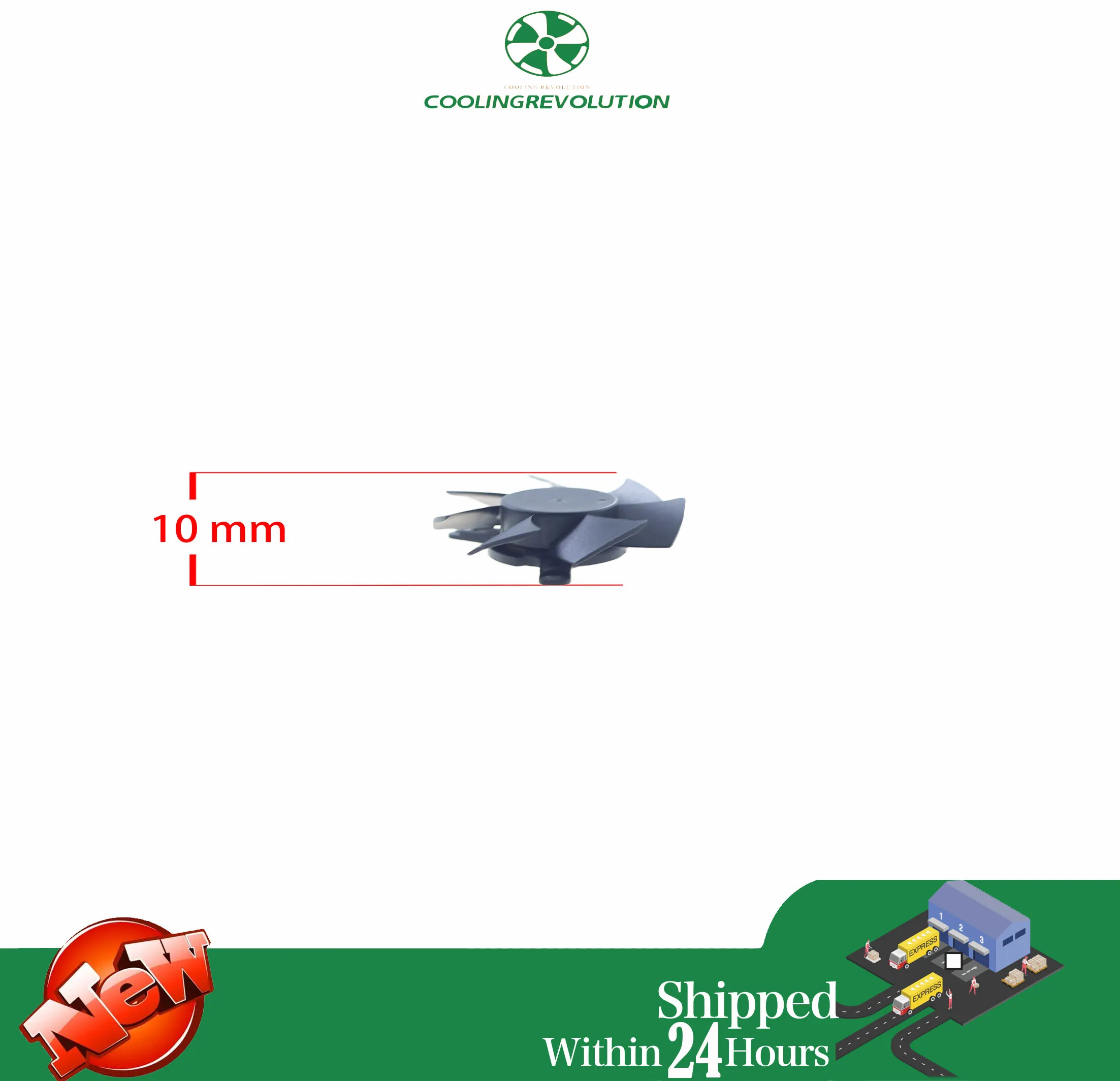 Ventilador tarjeta gráfica GA51S2L– Refrigeración silenciosa - imagen 5