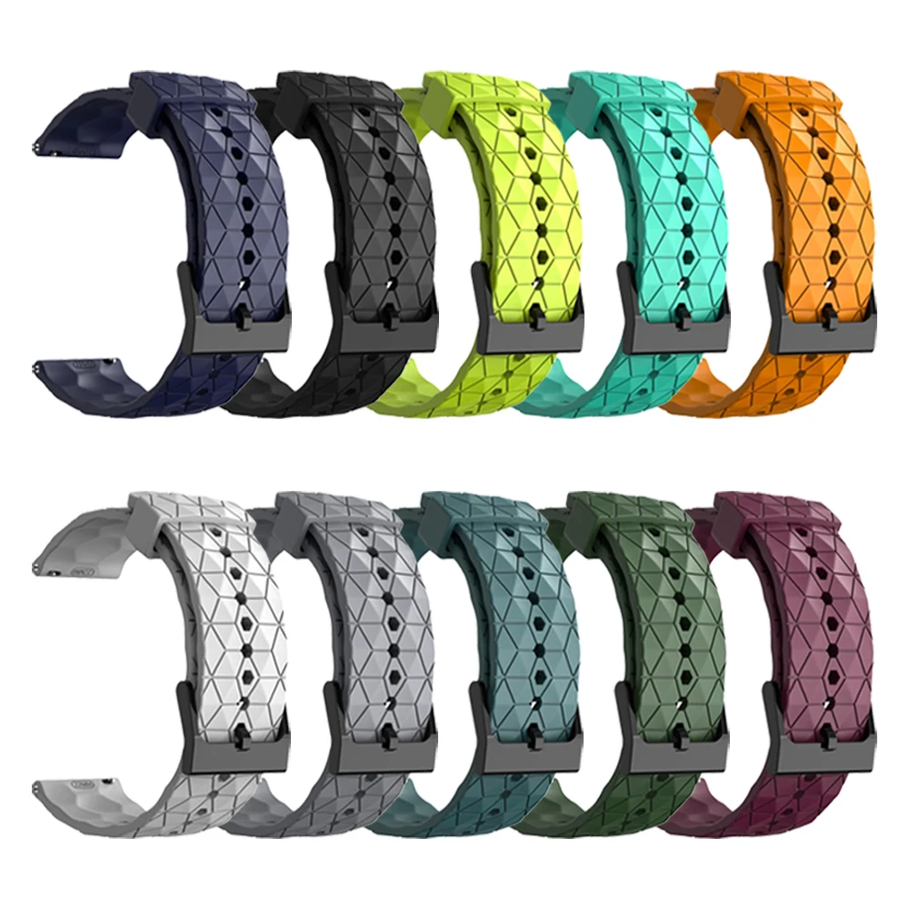 Pulsera de silicona de 22mm y 20mm para Samsung Galaxy Watch7 6 5 4 40mm 44mm Gear S3 6/4 correa clásica para HUAWEI WATCH5 pulsera de 46mm - imagen 2