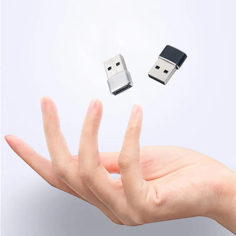 Adaptador USB a USB C convertidor OTG adaptador de Cable tipo C para teléfono Xiaomi Huawei Nexus Oneplus adaptador de USB-C, enchufe de cargador de datos - imagen 3