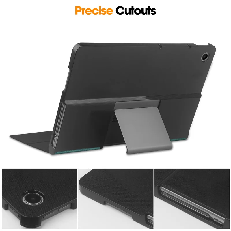 Para Lenovo Tab Plus funda 2024 11,5 pulgadas TB351FU soporte triple plegable funda trasera magnética para tableta para Xiaoxin Pad Studio Case - imagen 3