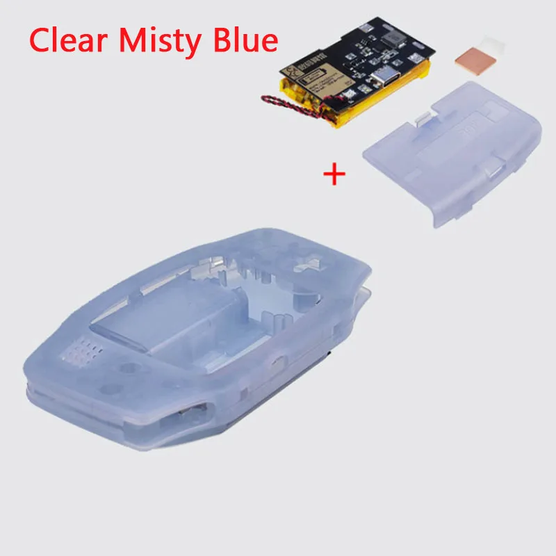 Módulo de batería recargable USB-C para Game Boy Advance, carcasa de iones de litio de 1800mAH con IPS V3 personalizada - imagen 4
