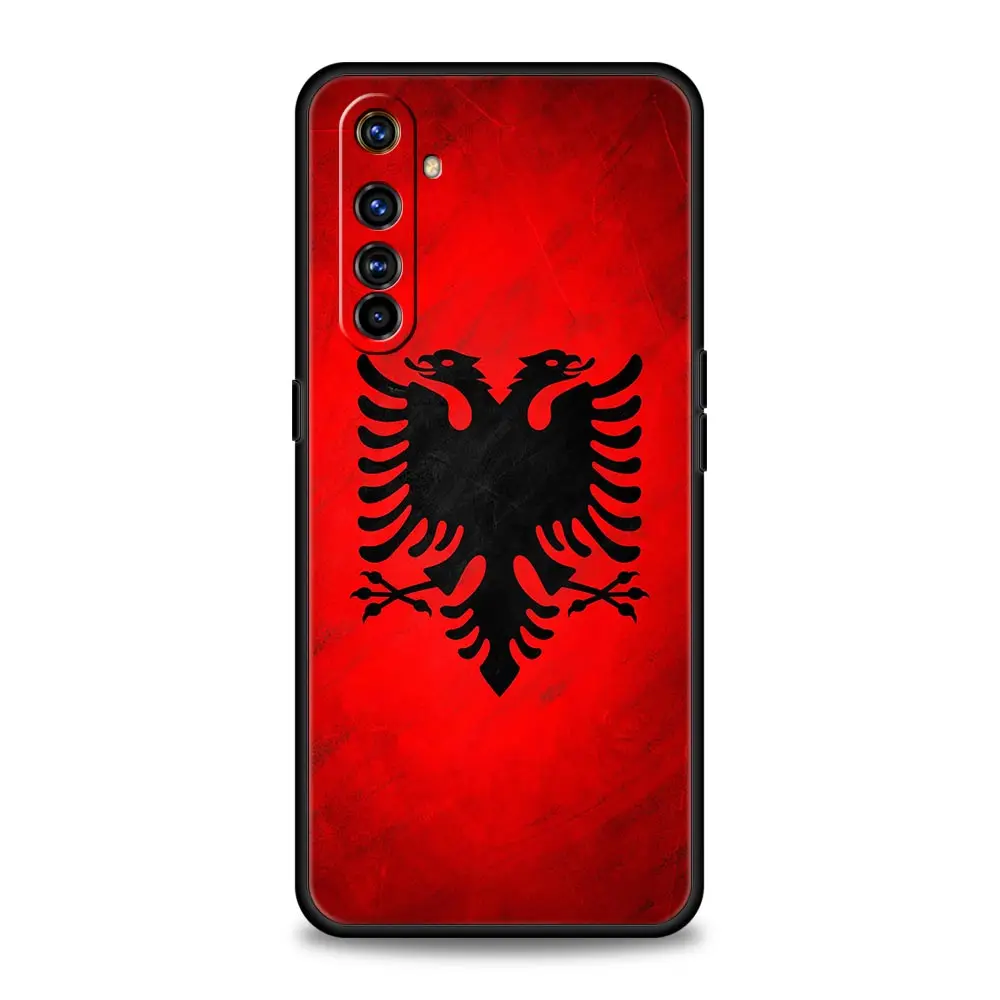 Funda de teléfono con bandera de Albania y Albania para Realme 13 12 11 10 4G 9 8 5G 7 GT5 GT3 GT2 Pro Plus C21 C11 C25 C35 GT Neo 2 3 3T 5 - imagen 5