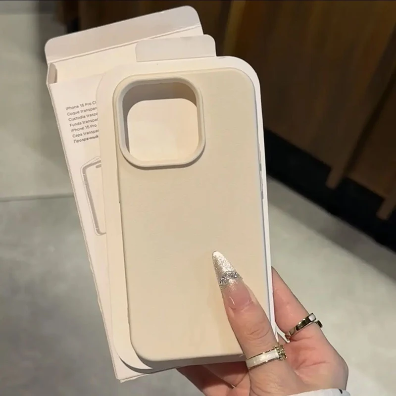 Funda de teléfono de silicona Lichee suave para Xiaomi Redmi Note 14 13 12 11 Pro Plus 5G 12S 10 13C 12 13 14C 4G cubierta de parachoques a prueba de golpes - imagen 3