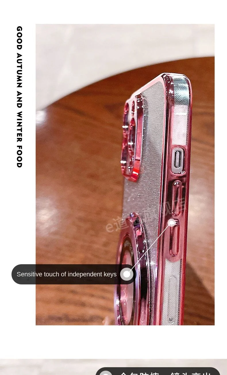 Para Xiaomi POCO C65 funda suave con anillo brillante magnético funda protectora trasera delgada para Xiaomi POCO C31 C65 carcasa de teléfono - imagen 4