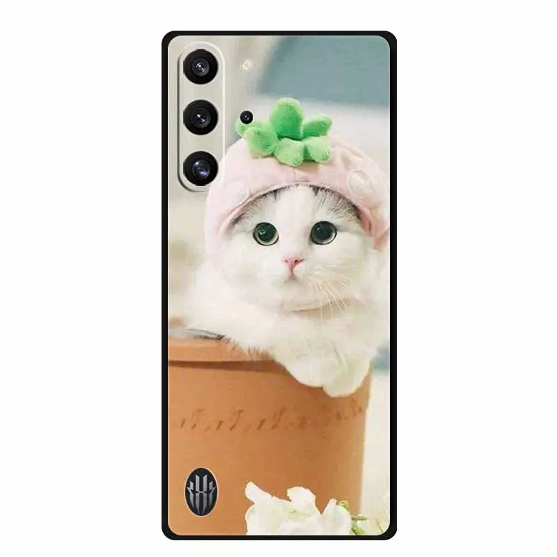 Para ZTE nubia Red Magic 10 Pro 5G funda animales silicona suave TPU fundas de teléfono contraportada para REDMAGIC 10 Pro + Fundas de lobo de moda - imagen 4