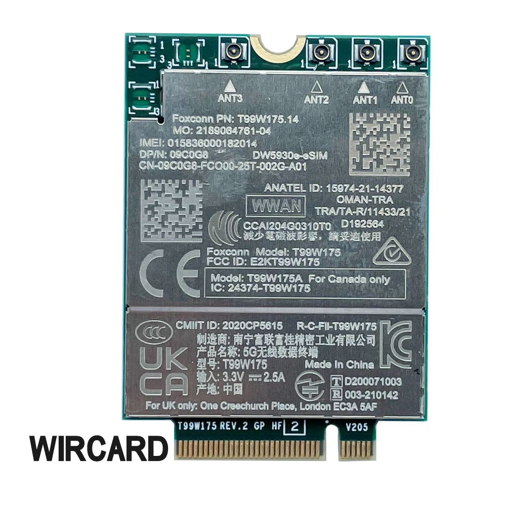 Módulo WWAN 5G Dell DW5932e para Latitude – Tarjeta SIM 1Gbps - imagen 5