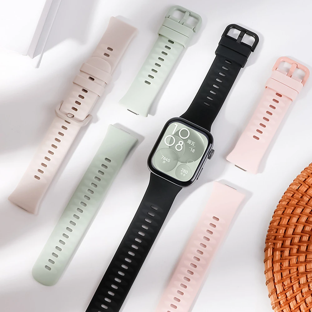 Correa de silicona para Huawei Watch Fit 3/4 Band, repuesto deportivo, pulsera de Color, correa para Huawei Watch Fit 4 Pro - imagen 2