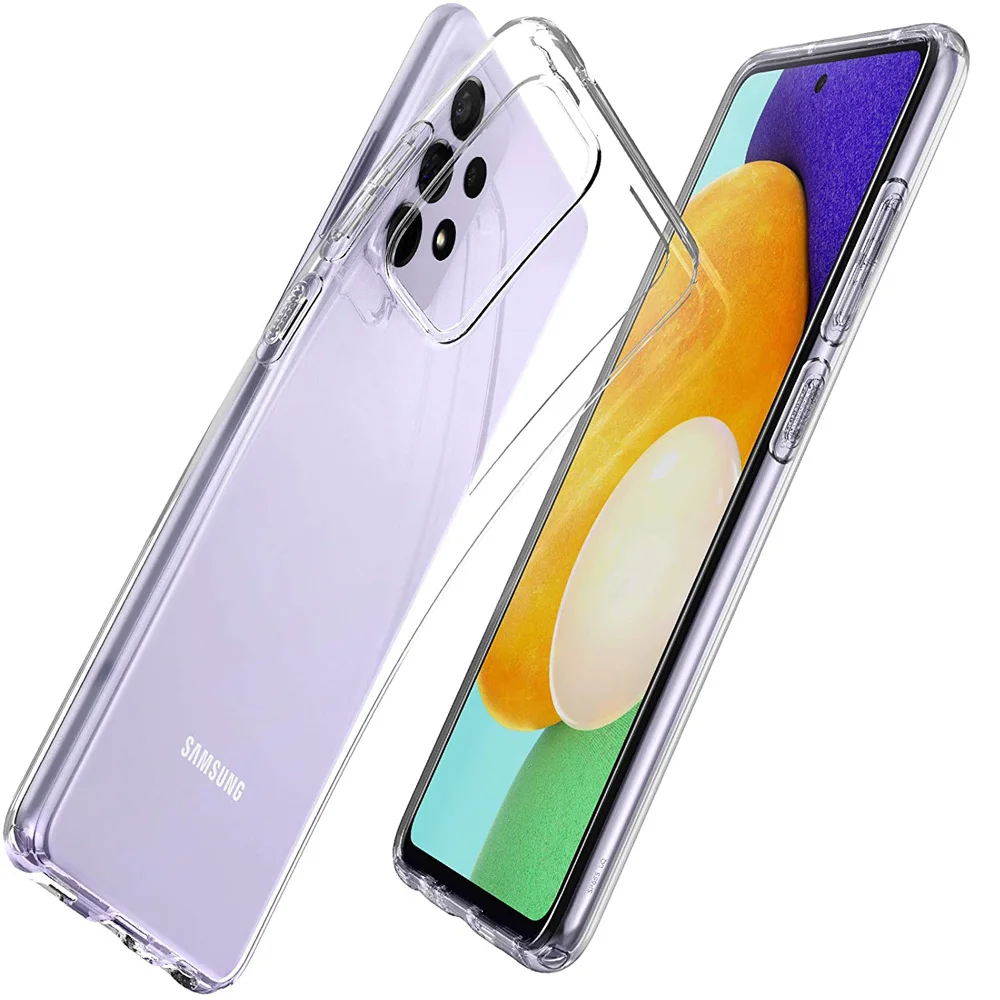 Funda de teléfono transparente para Samsung Galaxy, A13, A23, A33, A53, A11, A12, A21S, A22, A32, A42, A52, A72, A73, A14, A24, A34, A54, 5G - imagen 2