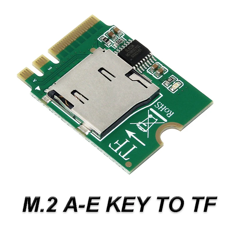 La tecla M.2 A+E al lector de tarjetas Micro SD/SDHC/TF USB3.0 admite convertidor de tamaño 2230 con indicador LED para ordenadores portátiles - imagen 2