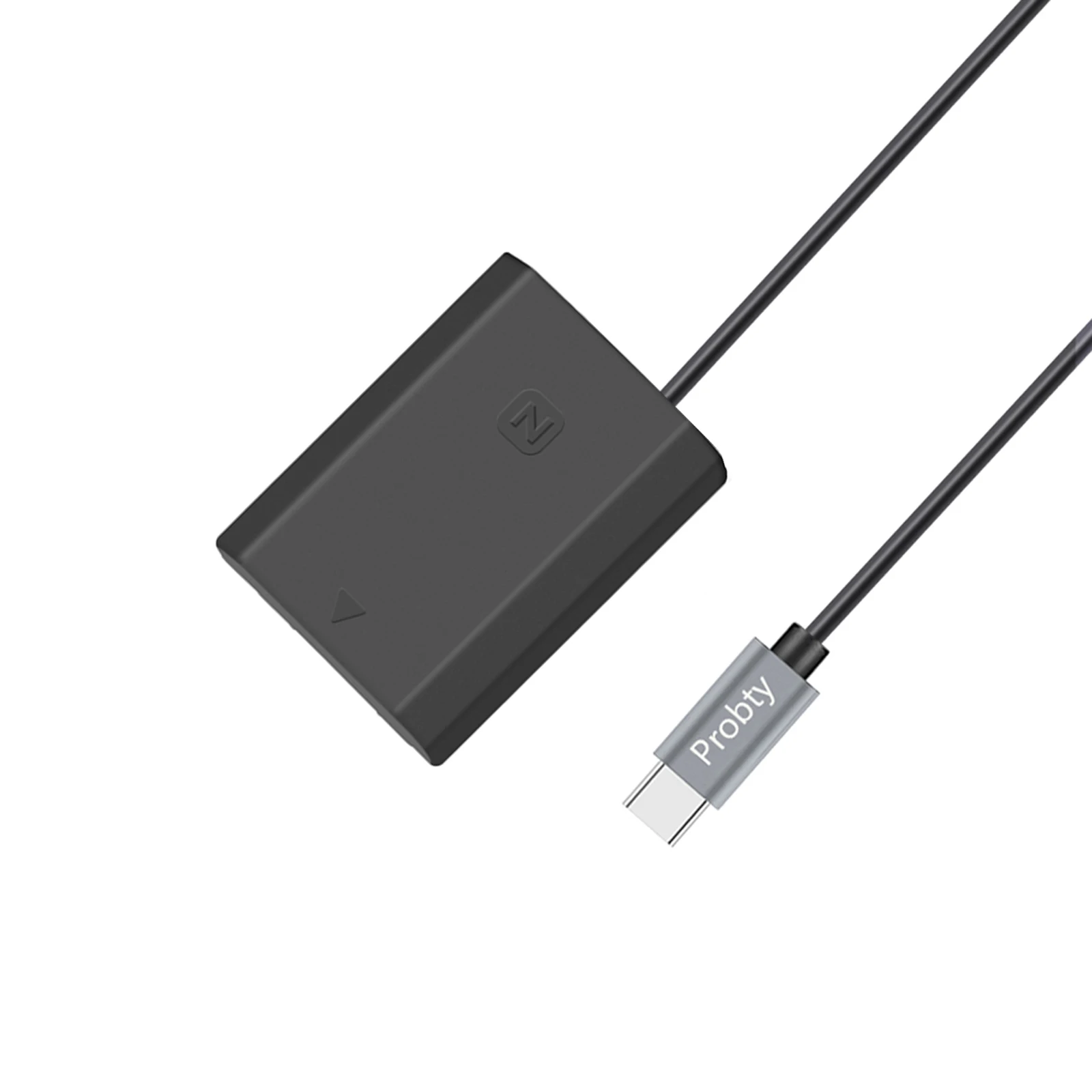 Adaptador de CA de alimentación CC de batería simulada tipo C/USB-C a NP-FZ100 para cámara Sony ILME-FX3 A6600 A7M3 A7M3K A7RM3 A7RM4 A9 A9M2 A7M3 - imagen 2