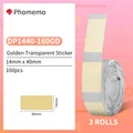 Gold 14x40mm 3 Roll