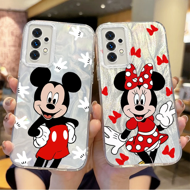 Nueva funda de teléfono de dibujos animados de Disney para Samsung Galaxy A35 A34 A33 A32 A31 A30 A25 A24 A23 A22 A21 A20 A16 A15 A06 cubierta dura gradiente