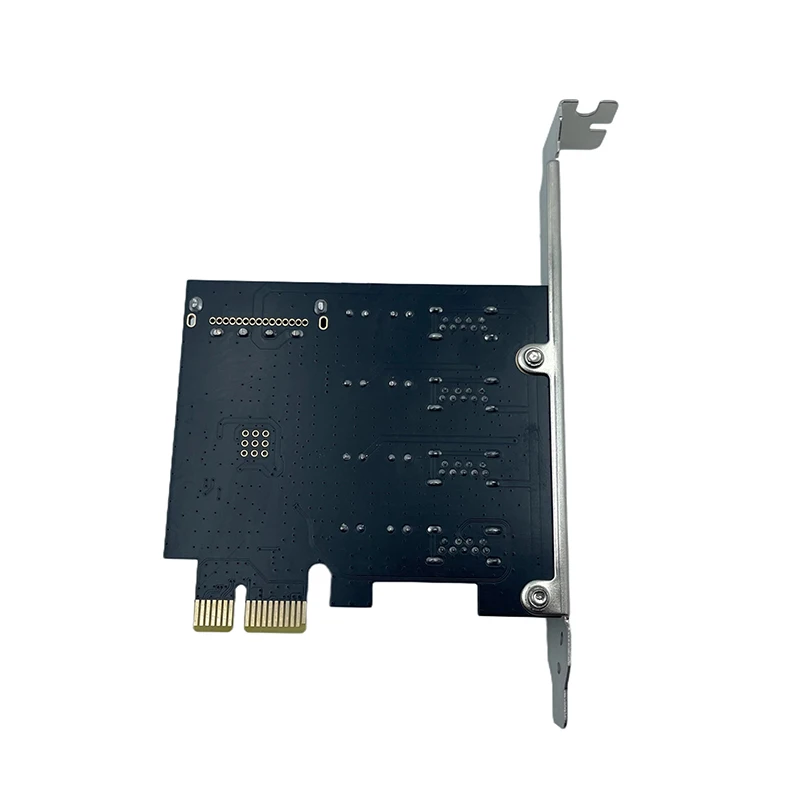 Nueva tarjeta de expansión PCIE USB 3,2, Chip NEC elevador, 4 puertos USB 3,2, controlador de 5Gbps, adaptador HUB USB con fuente de alimentación de 4 pines para escritorio - imagen 4