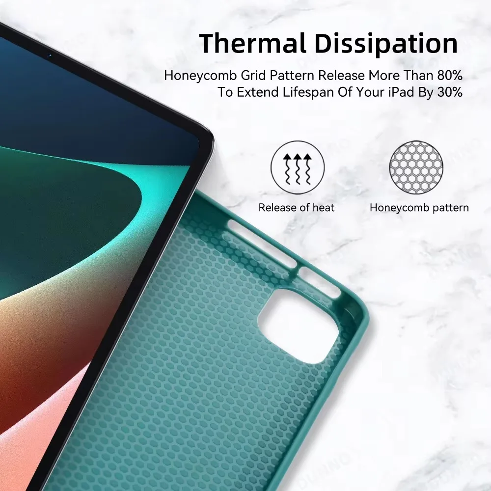 Para Xiaomi Redmi Case pro 12,1 pulgadas Flip Stand PU cubierta para Redmi Pad SE 11 pulgadas RedMi Pad 10,61 Funda protectora de cuero para tableta - imagen 5