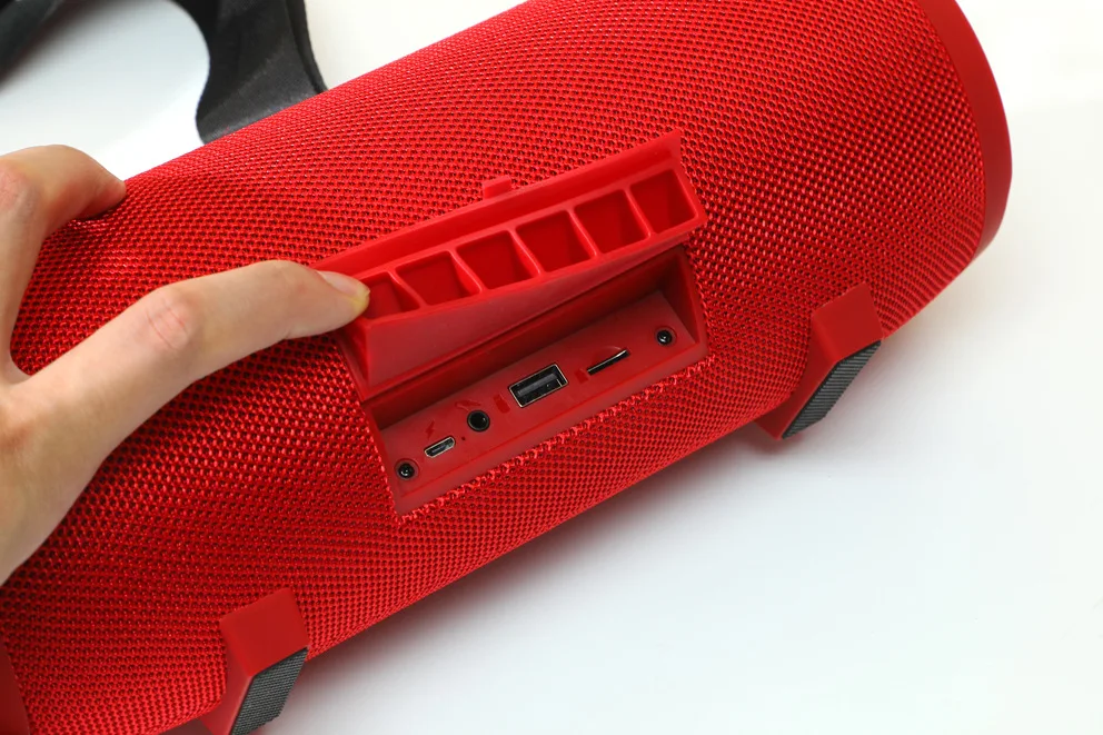 T & G-Altavoz Bluetooth portátil TG322 PMPO MAX 40W, 3600MAH, luz LED RGB, inalámbrico, impermeable, Subwoofer para exteriores, altavoz estéreo - imagen 5