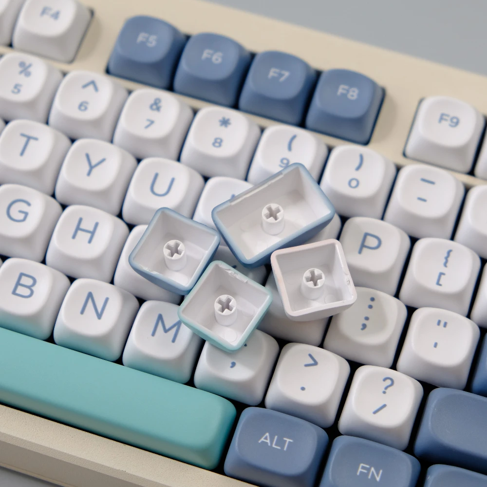 Teclas de perfil PBT XOA MOA GMK SHOKO, sublimación de tinte, teclas clon GMK para teclado mecánico MX Switch - imagen 4