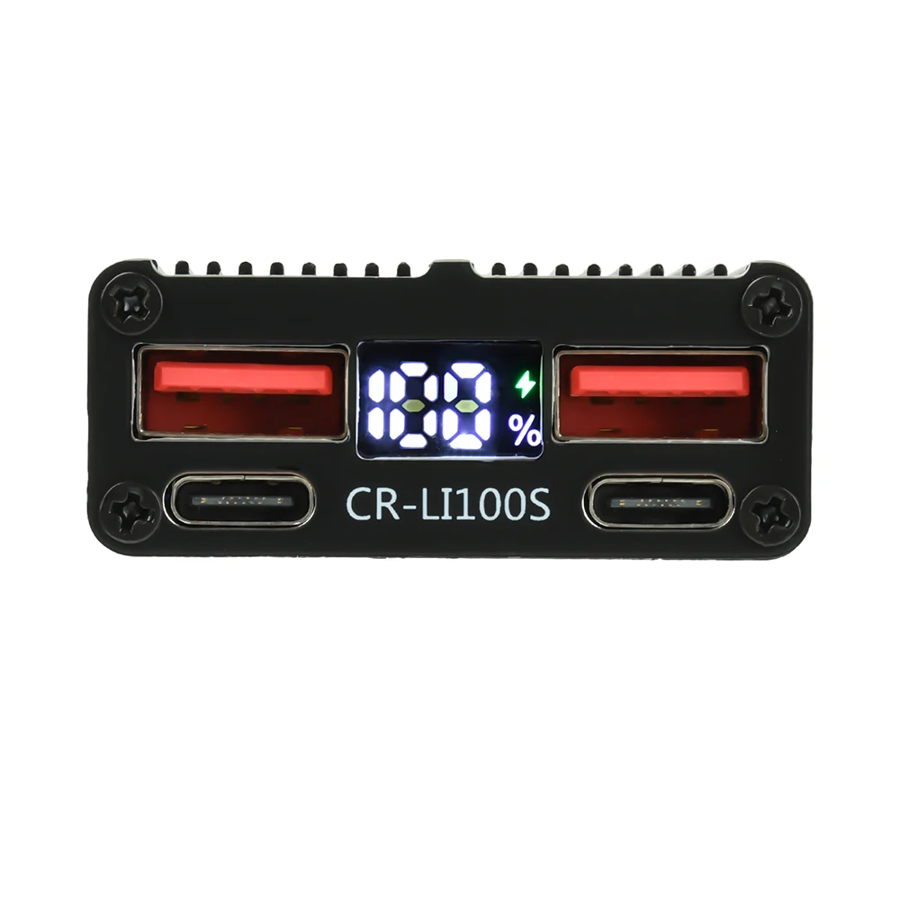 Módulo de carga rápida 2-7S 100W, placa base Universal de energía móvil, compatible con baterías de litio/LiFePO4, USB Dual tipo C - imagen 2