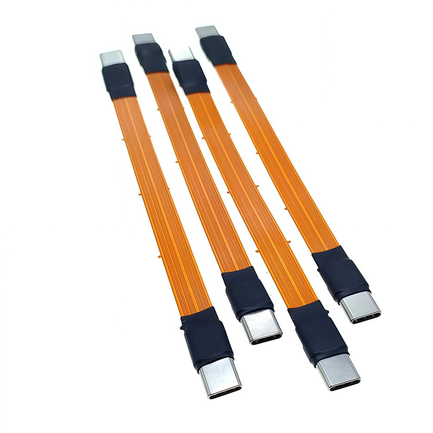 USB4 macho función completa PD240W doble TYPE-C macho a macho FPC Cable suave Cable plano Thunderbolt 40GB 2025 nuevo - imagen 4