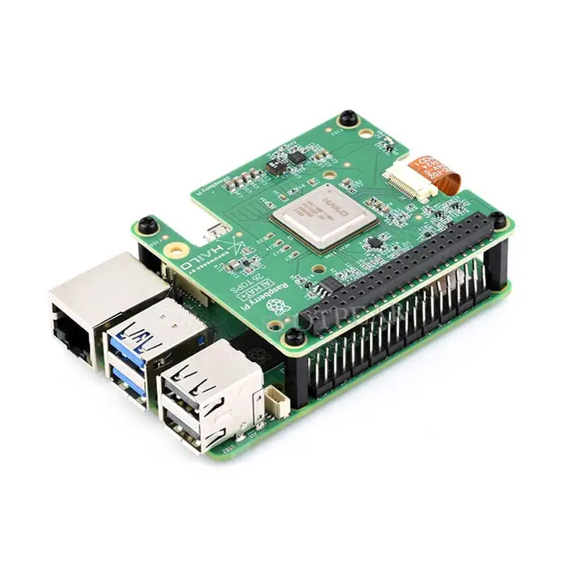 Raspberry Pi AI HAT+ Oficial Original Hailo-8/8L 13/26Tops para Pi5 PCIe M.2 Gen3 - imagen 3