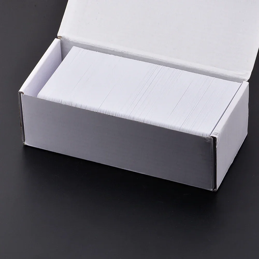 230 Uds. Tarjeta de PVC en blanco imprimible de doble cara de inyección de tinta brillante sin Chip para Epson T50 T60 L800 P50 A50 tarjeta de identificación de plástico impermeable - imagen 2