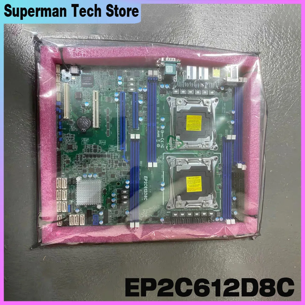 Placa base del servidor EP2C612D8C Placa base dual X99 ATX - imagen 3