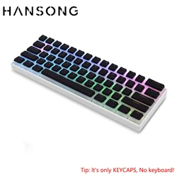 Keycaps PBT Pudding Doble Disparo Perfil OEM para Teclado RGB