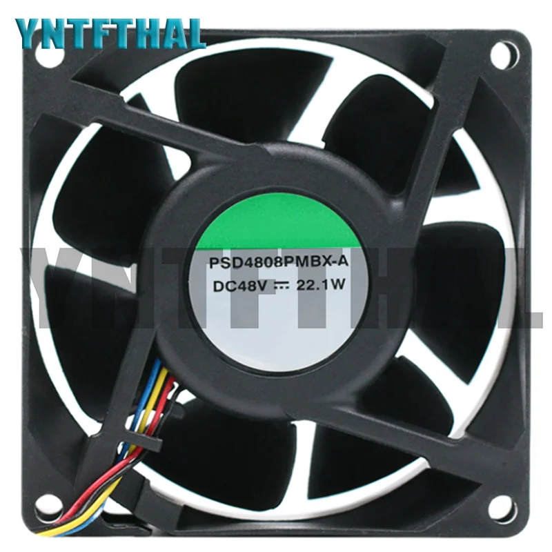 Radiador de ventilador de calor Diaspora de eje 48 V PSD4808PMBX-A 8038