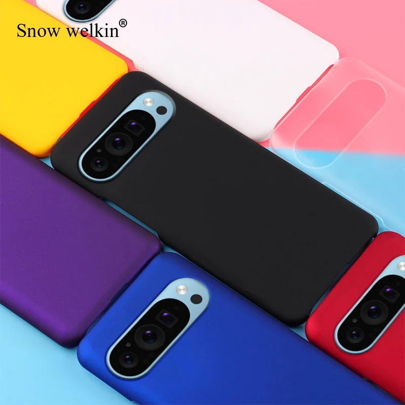 Para Google Pixel 9 Pro XL funda de plástico duro mate de goma de lujo para Google Pixel 9 Pro XL fundas traseras para teléfono funda Coque - imagen 2
