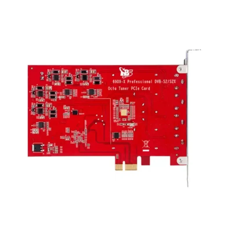 NUEVA tarjeta PCIe de sintonizador dual TBS6902 TBS 6909X V2 DVB-S2 para TV satelital digital HD y SD - imagen 5