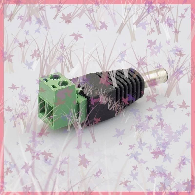 1/2/5/10 Uds DC enchufe macho 5,5x2,1mm adaptador de conector de alimentación fuente de alimentación para accesorios de cámara CCTV tira de luz Led de seguridad B6 - imagen 4