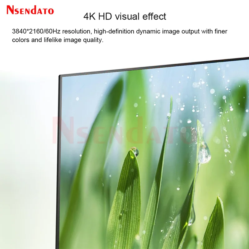 4K 60Hz HDMI 60m KVM Extender over RJ45 Ethernet Cat5e/6 USB Extender HDMI Video Transmitter Receiver kit For Mouse Keyboard - imagen 3