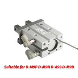 MHZ2 Pinza Neumática Paralela Tipo SMC Doble o Simple Efecto