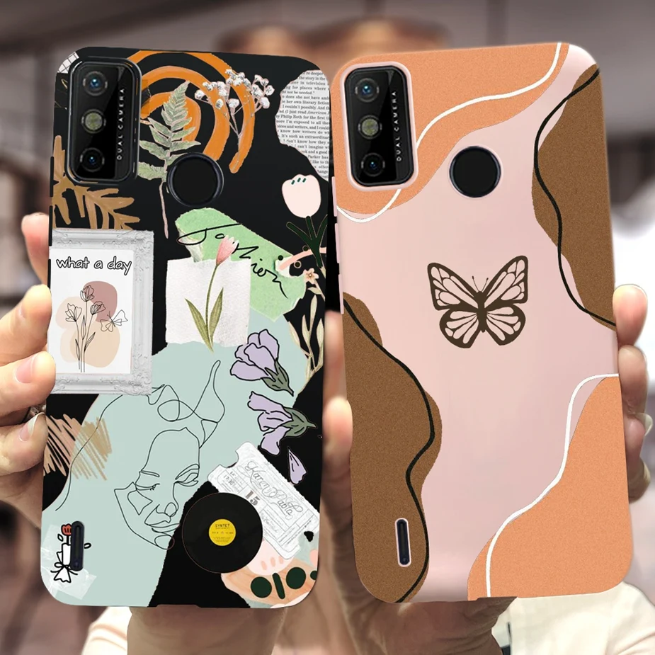 Funda de silicona blanda para teléfono Tecno Spark 6 Go, carcasa trasera pintada con arte de lujo, KE5j, KE5k, 2020 - imagen 5