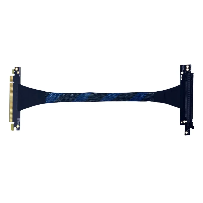 Cable de extensión de tarjeta gráfica Premium PCI-E 4,0 X16, malla trenzada, Cable elevador blindado de múltiples GPUs para servidor AI, tarjeta de Video GPU - imagen 5