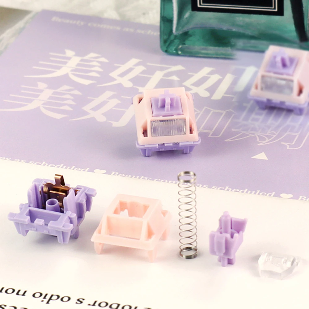 MMD Princess Switch V4 Lineal RGB SMD para teclado mecanico pro - imagen 5