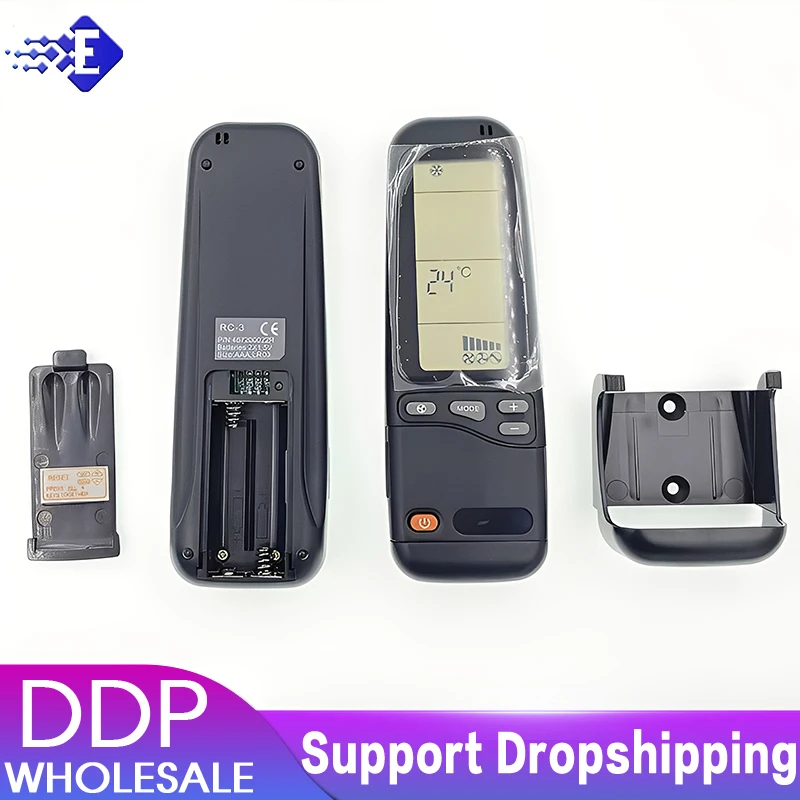 25 en 1 Control remoto universal A/C RC-3 Uso para Electra/Airwell/Emailair/Elco Aire acondicionado YKR-M/002E YKR-F/010 YKR-F/015E - imagen 2