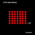 Red PTFE 42dots