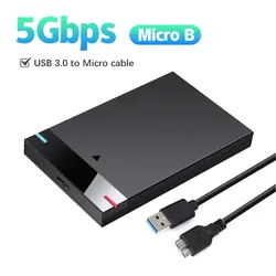 Carcasa HDD 2.5 pulgadas USB 3.0 Tipo C – Compatible UASP