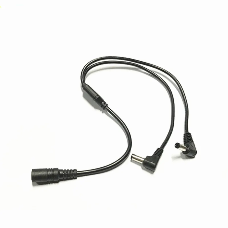 Barra de luz LED de monitoreo, 90 grados, 12V, codo DC5.5 x 2,1 MM, cable de alimentación CC, divisor de cables de voltaje, 40cm para cámara de vigilancia - imagen 4