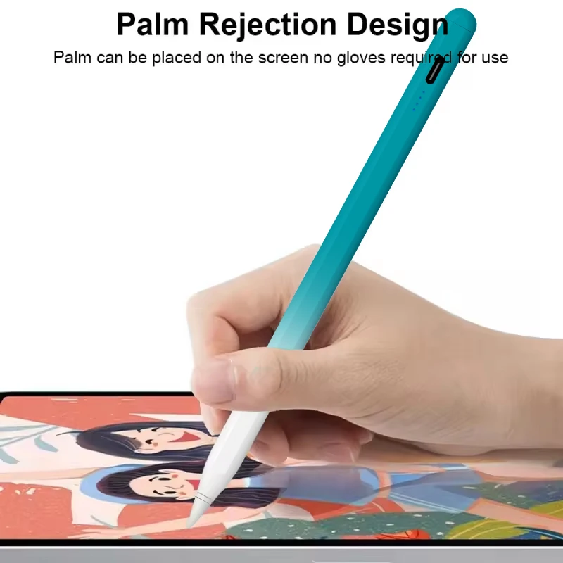 Nuevo estilo para Apple Pencil 2 1 pantalla de potencia de rechazo de palma accesorios para iPad iPad 13 10,9 11 12,9 pulgadas Pro Air 4 5 Mini lápiz óptico - imagen 5