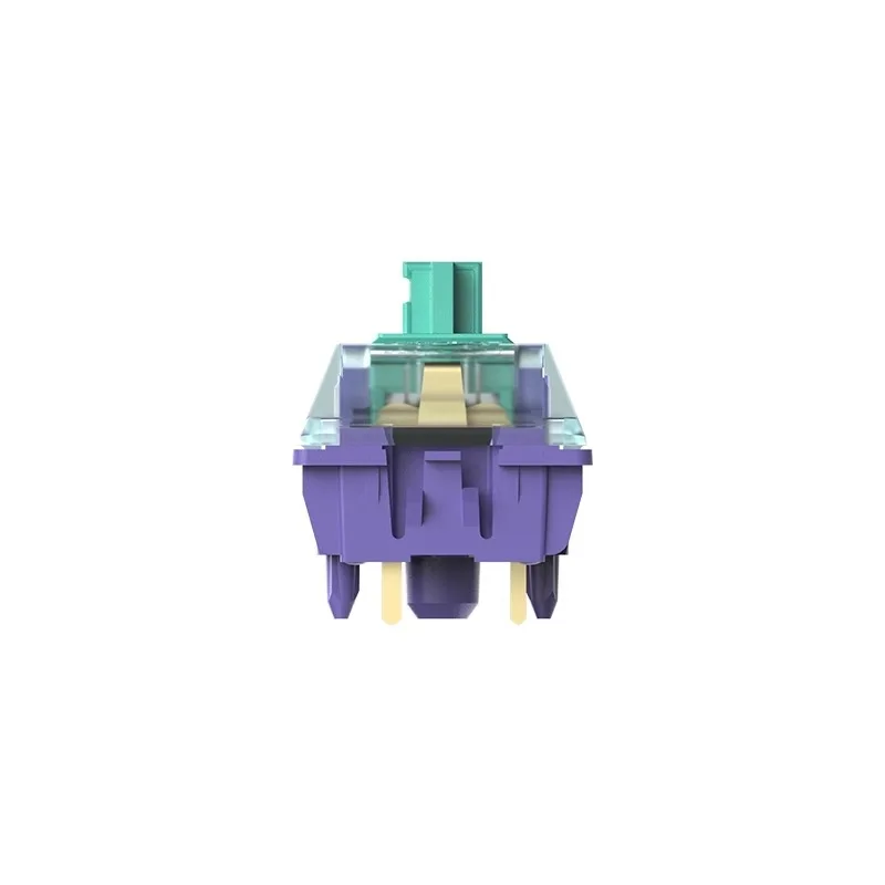 Gateron & Nuphy Azure Dragon Switches V4 5PIN HP interruptor de teclado mecánico táctil RGB SMD funcionamiento 45GF lubricación de fábrica - imagen 4