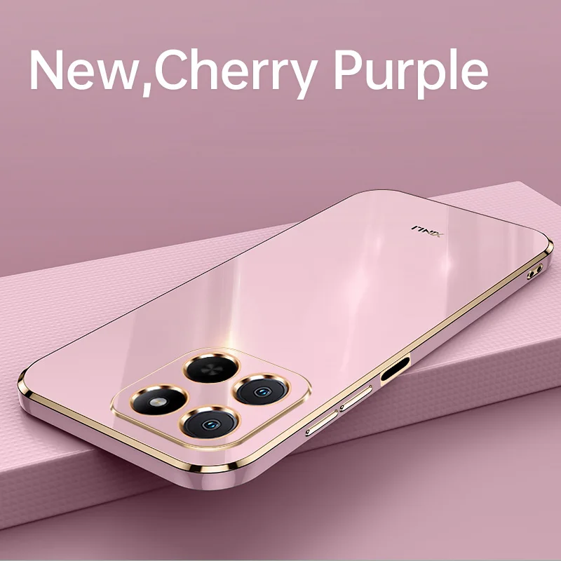 Para Honor 400 Smart 5G funda para Honor 400 Smart 5G alta calidad suave TPU Anti-huella digital funda protectora para cámara - imagen 3