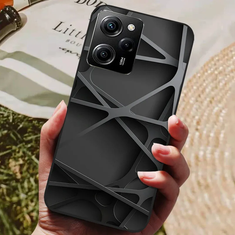 Para Xiaomi Poco X5 5G funda León Tigre gato negro silicona suave contraportada fundas para Poco X5 Pro funda Coque POCOX5 X5Pro - imagen 3